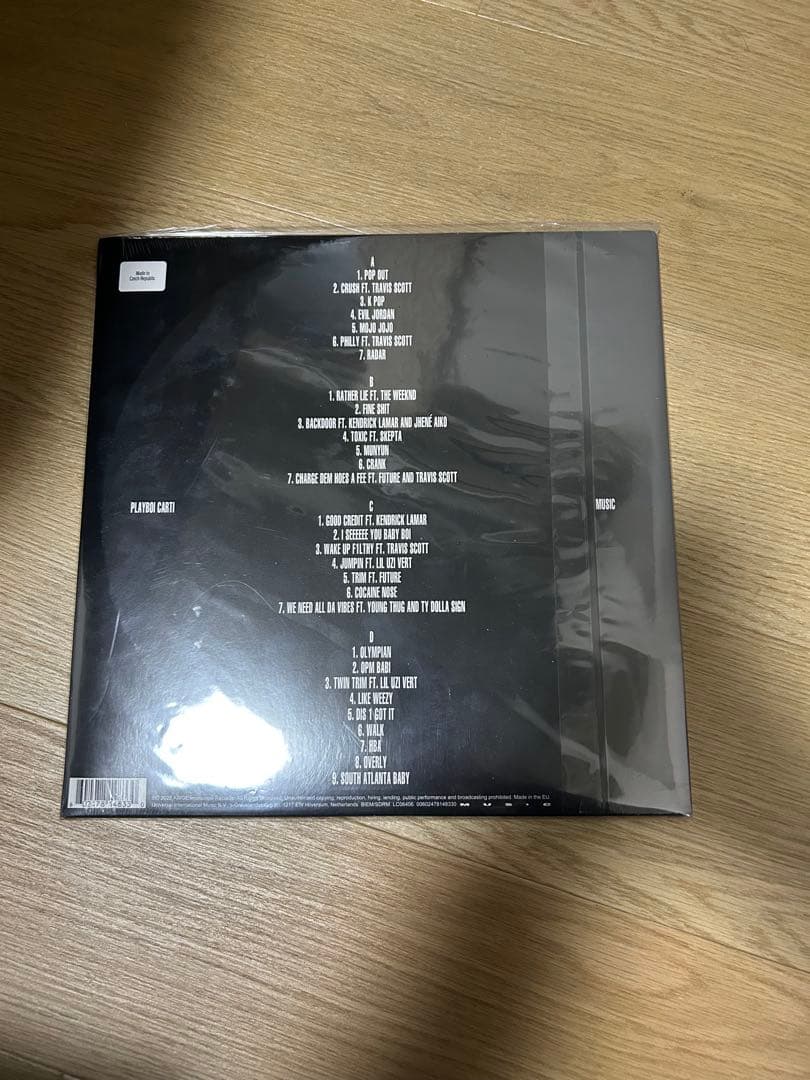 IAMMUSIC レコード　playboi carti