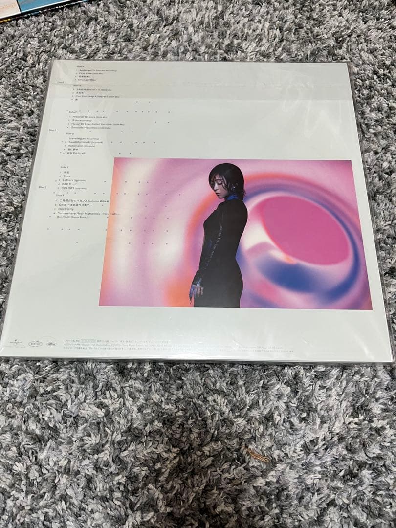 宇多田ヒカル SCIENCE FICTION (生産限定盤) LPレコード