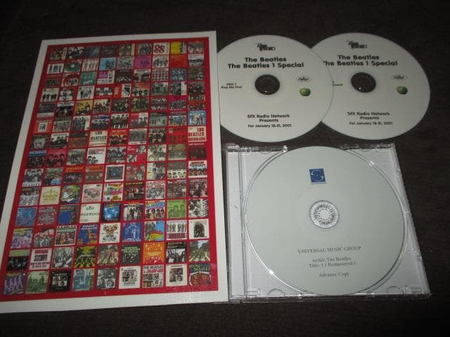 beatles 1 (リマスター盤AD＋放送プログラム2枚送料込み!!)