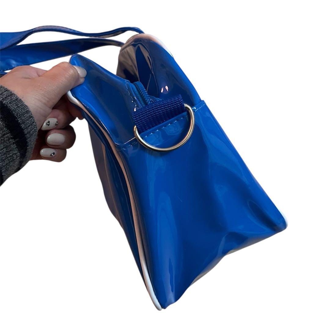 埼玉西武ライオンズ ロゴ入り ボストンバッグ ブルー 2WAY